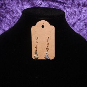 Boho Gold Handmade Crystal Earrings #10